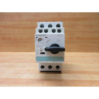 Siemens 3RV1-021-1CA10 Circuit Breaker 3RV10211CA10 W3RV1901-1E - Used