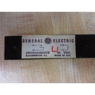 General Electric CR120G20A03CB Relay - Used