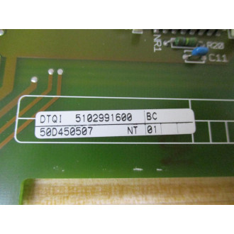 MGE 5102991600 Circuit Board DTQI - Used