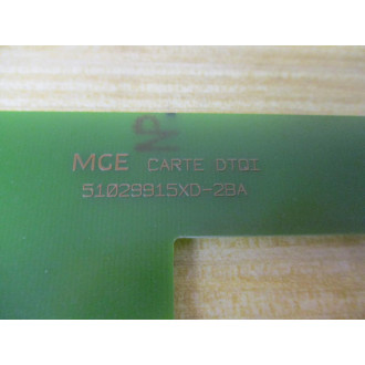 MGE 5102991600 Circuit Board DTQI - Used
