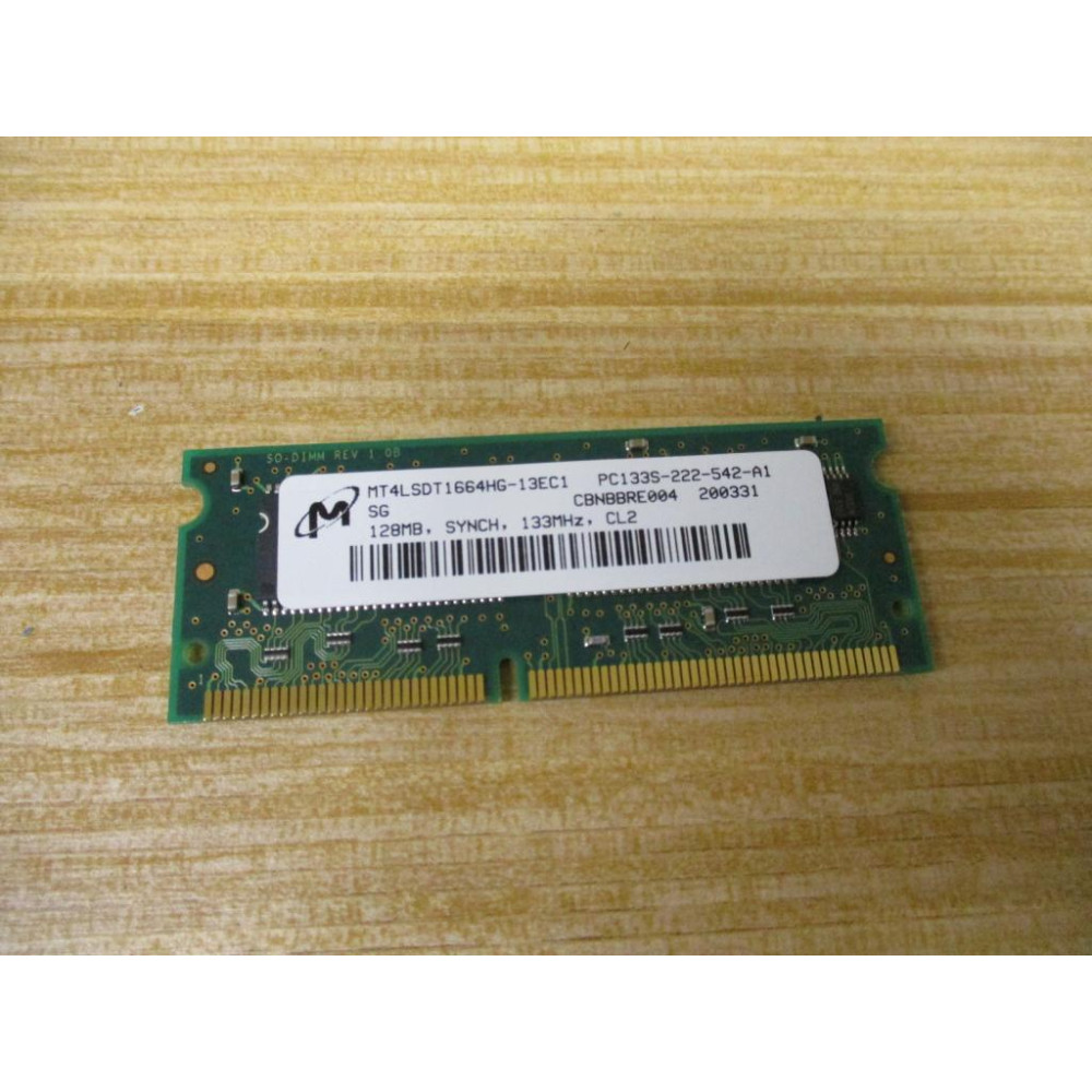 Micron Technology MT4LSDT1664HG-13EC1 Memory Module SDRAM 128MB - Used