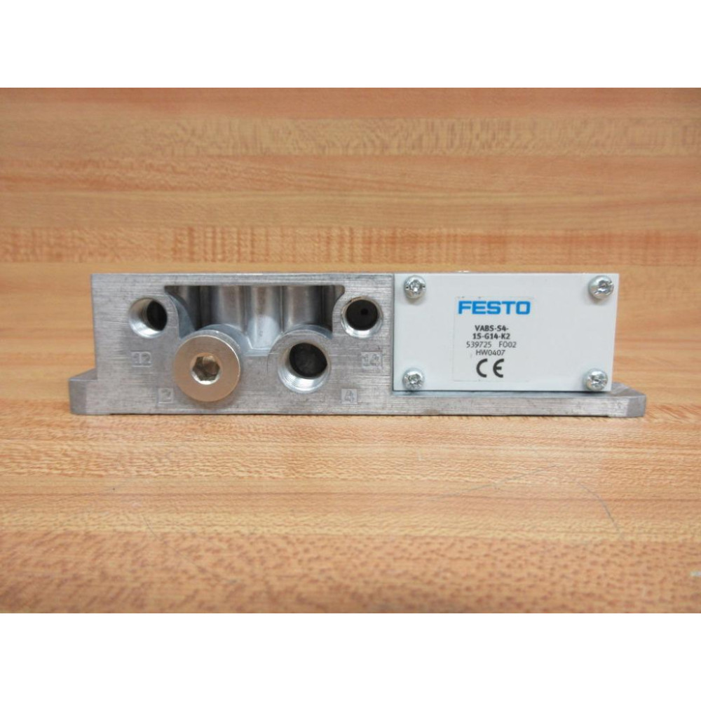 Festo VABS-S4-1S-G14-K2 Pneumatic Accessory VABSS41SG14K2 - New No Box