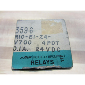Potter & Brumfield R10-E1-Z4-V700 24V DC Relay R10-E1-Z4-V700 24VDC