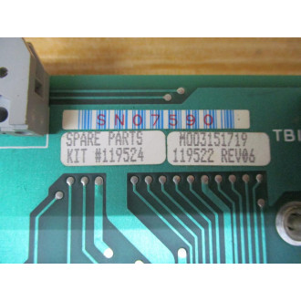 Allen Bradley 119522 Circuit Board Rev. 06 - Used