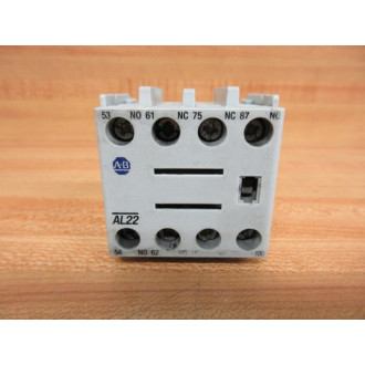 Allen Bradley 100-FAL22 Auxiliary Contact 100FAL22 - Used