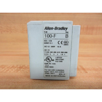Allen Bradley 100-FAL22 Auxiliary Contact 100FAL22 - Used