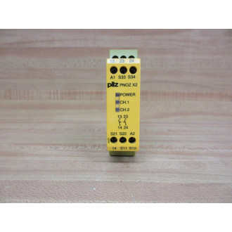 Pilz PNOZ X2 2S Safety Relay PNOZX22S - Used