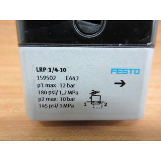 Festo LRP-14-10 Pneumatic Regulator LRP1410 - Used