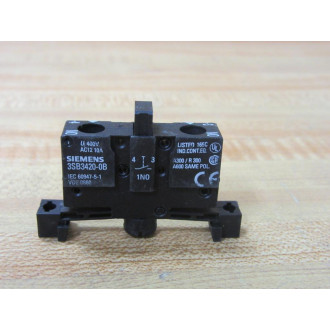 Siemens 3SB3420-0B Contact Block 3SB34200B