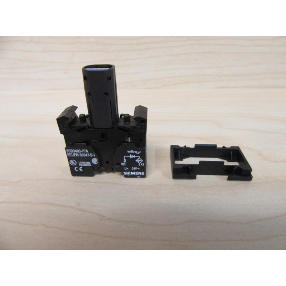 Siemens 3SB3403-1PA Lampholder 3SB34031PA WContact Base