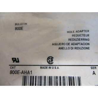 Allen Bradley 800E-AHA1 Switch Accessory