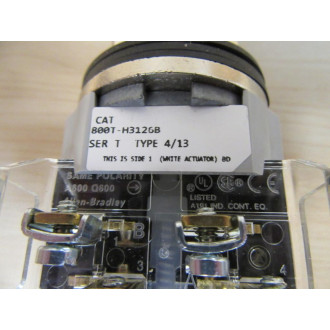 Allen Bradley 800T-H3126B Selector Switch