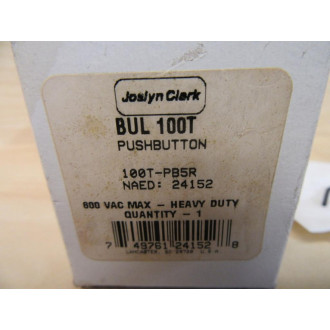 Joslyn Clark 100T-PB5R Emergency Stop Button