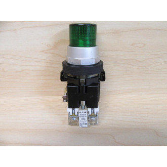 Eaton HT8GBYAF3 Push Button Switch Green - New No Box