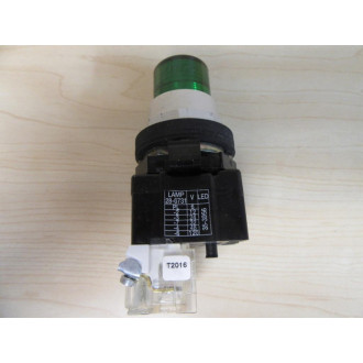 Eaton HT8GBYAF3 Push Button Switch Green - New No Box