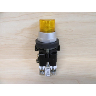 Eaton HT8GBYAF3 Push Button Switch Yellow - New No Box