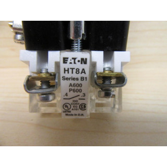 Eaton HT8GBYAF3 Push Button Switch Yellow - New No Box