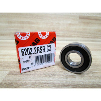 FAG 6202.2RSR.C3 Bearing 62022RSRC3 - New No Box