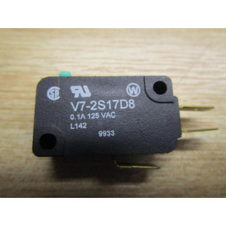 Honeywell  Micro Switch V7-2S17D8 Snap Switch V72S17D8 - New No Box