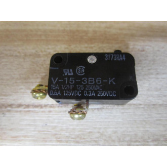 Omron V-15-3B6-K Switch V153B6K . - New No Box