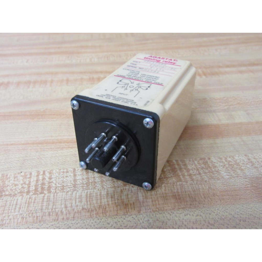 Agastat SSC 12 ABA Time Delay Relay SSC12ABA - Used