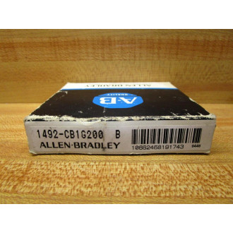Allen Bradley 1492-CB1G200 Breaker 1492CB1G200 20A Series B