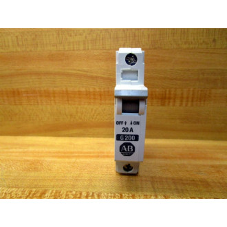 Allen Bradley 1492-CB1G200 Breaker 1492CB1G200 20A Series B
