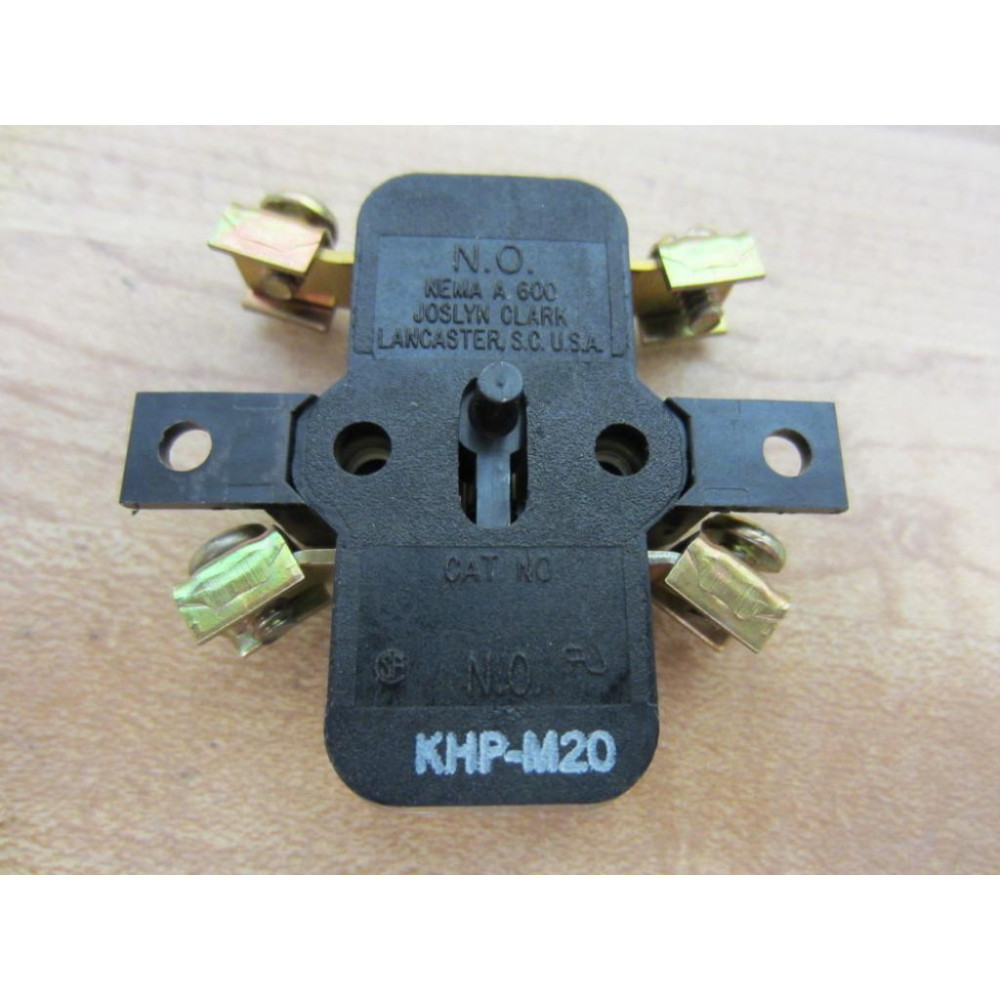 Joslyn Clark KHP-M20 Auxiliary Contact 57505 - Used