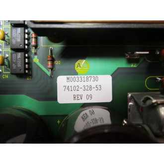 Allen Bradley 74102-372-03A Axis Power Board 74102-328-53 - Used