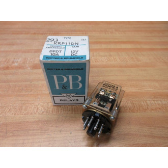 Potter & Brumfield KRP-11DN-12V DC Relay KRP-11DN-12VDC