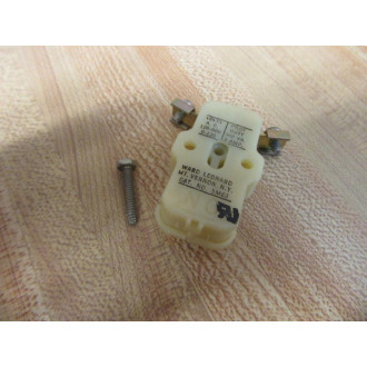 Joslyn Clark Ward Leonard 5M-63 Auxiliary Contact 5M63 White