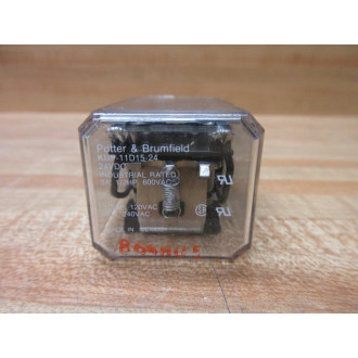 Potter & Brumfield KUP-11D15-24V DC Relay KUP-11D15-24VDC