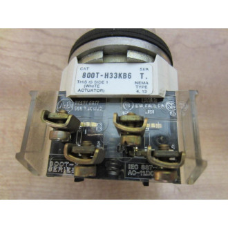 Allen Bradley 800T-H33KB6 Operator Selector Switch Series T - New No Box