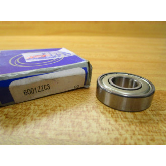 NSK 6001ZZC3 Bearing (Pack of 2)