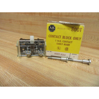 Allen Bradley 800T-XD3 Contact Block 800TXD3 Series C