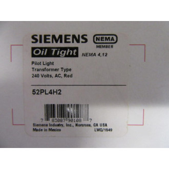 Siemens 52PL4H2 Pilot Light