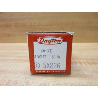 Dayton 5X826 Relay 24VAC