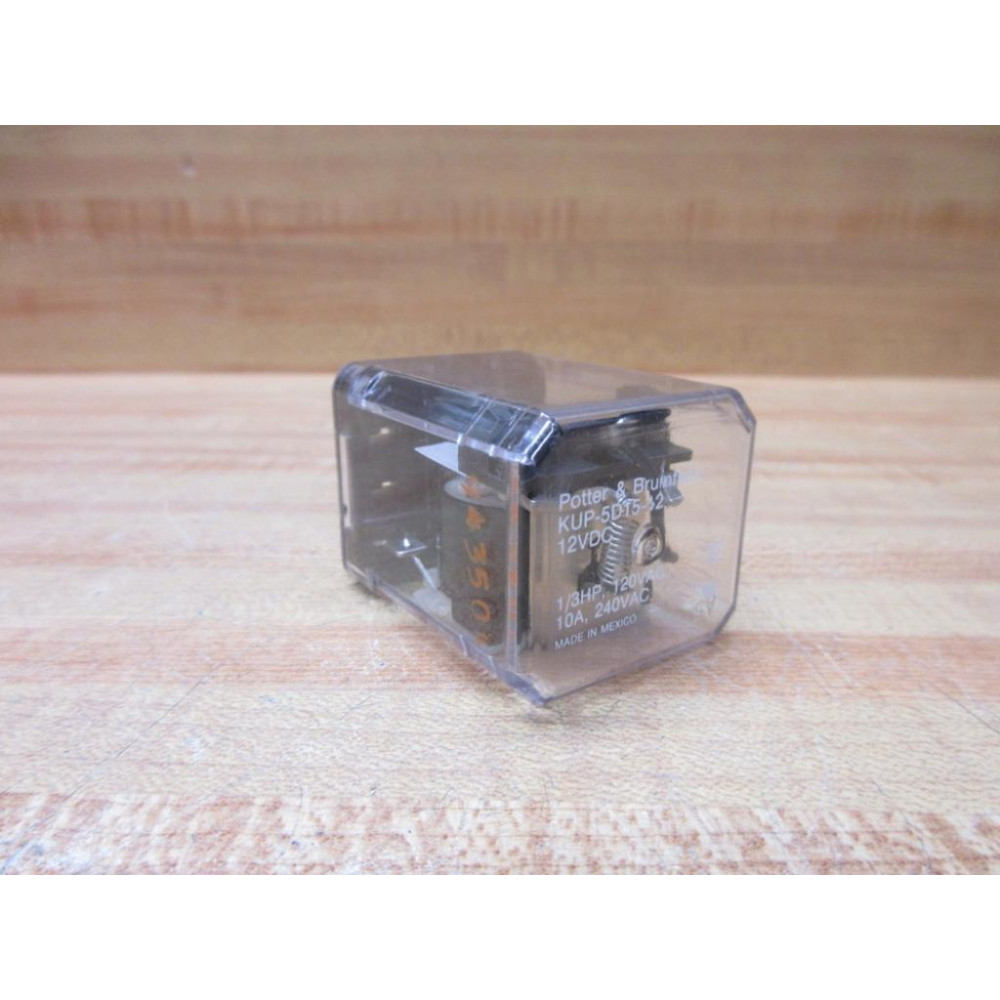 Potter & Brumfield KUP-5D15-12V DC Relay KUP-5D15-12VDC - New No Box