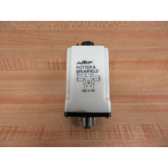 Potter & Brumfield CKB-38-70010 120V AC Relay CKB-38-70010VAC - Used