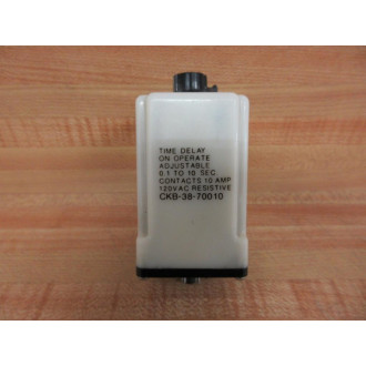 Potter & Brumfield CKB-38-70010 120V AC Relay CKB-38-70010VAC - Used