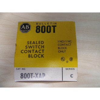 Allen Bradley 800T-XAP Contact Block 800TXAP Series C