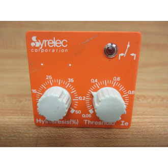 Syrelec LIRT-110 Current Relay LIRT110 LIRT-110-VAC - Used