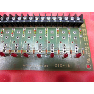 Potter & Brumfield 2IO-16 Solid State Relay Board - Used