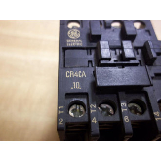 General Electric CR4CA-10 GE Contactor  CR4CA - Used