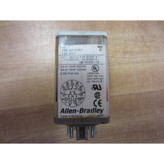 Allen Bradley 700-HA33A1-120V AC Relay 700-HA33A1-120VAC Series C - Used