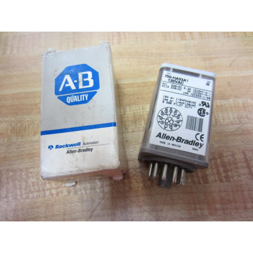 Allen Bradley 700-HA33A1-120V AC Relay 700-HA33A1-120VAC Series B