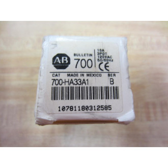 Allen Bradley 700-HA33A1-120V AC Relay 700-HA33A1-120VAC Series B