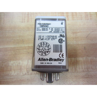Allen Bradley 700-HA33A1-120V AC Relay 700-HA33A1-120VAC Series B