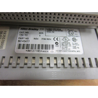 Allen Bradley 1794-TB3 Terminal Base 1794TB3 Ser. A - New No Box