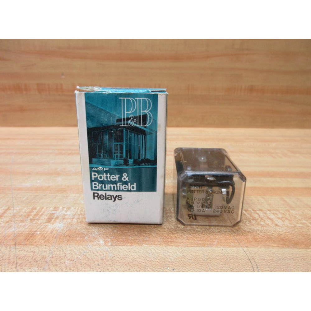 Potter & Brumfield KUP-5D15-24-V DC Relay KUP-5D15-24VDC